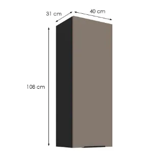 Obrazek Szafka Kuchenna Aria-Ta/Bl Anti Fingerprint 40g-108 1f