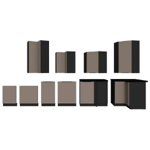 Obrazek Szafka Kuchenna Aria-Ta/Bl Anti Fingerprint 30g-72 1f