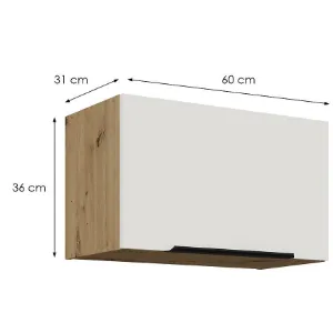 Obrazek Szafka Kuchenna Aria-Wh/Ar Anti Fingerprint 60gu-36 1f