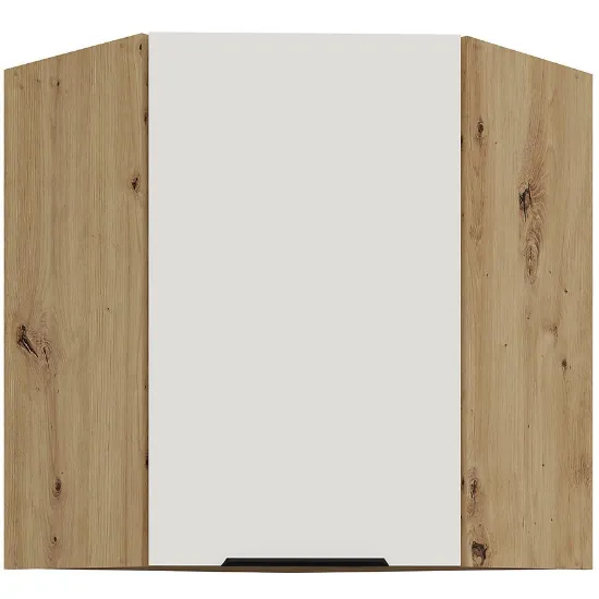 Obrazek Szafka Kuchenna Aria-Wh/Ar Anti Fingerprint 60x60 Gn-72 1f (45°)