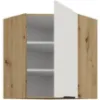 Obrazek Szafka Kuchenna Aria-Wh/Ar Anti Fingerprint 60x60 Gn-72 1f (45°)