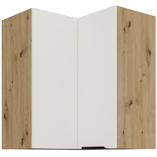 Obrazek Szafka Kuchenna Aria-Wh/Ar Anti Fingerprint 60x60 Gn-72 2f (90°)