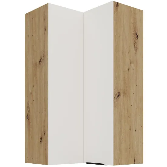 Obrazek Szafka Kuchenna Aria-Wh/Ar Anti Fingerprint 60x60 Gn-108 2f (90°)