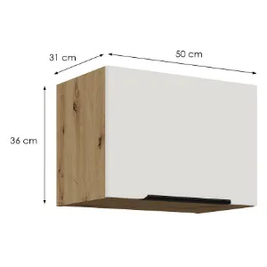 Obrazek Szafka Kuchenna Aria-Wh/Ar Anti Fingerprint 50gu-36 1f
