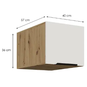 Obrazek Szafka Kuchenna Aria-Wh/Ar Anti Fingerprint 40 Nagu-36 1f
