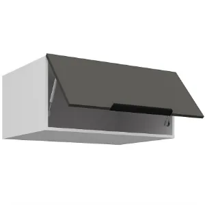 Obrazek Szafka Kuchenna Aria-Gr/Wh Anti Fingerprint 80 Nagu-36 1f