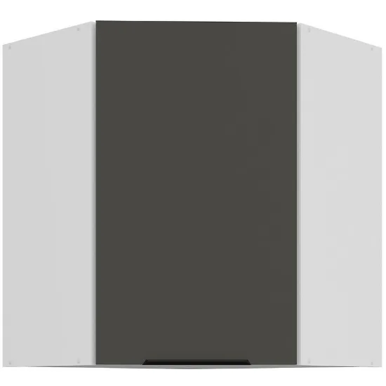 Obrazek Szafka Kuchenna Aria-Gr/Wh Anti Fingerprint 60x60 Gn-72 1f (45°)