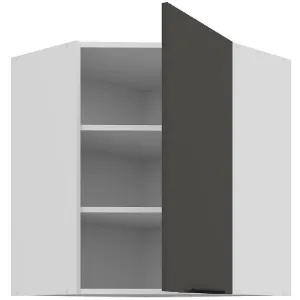 Obrazek Szafka Kuchenna Aria-Gr/Wh Anti Fingerprint 60x60 Gn-72 1f (45°)