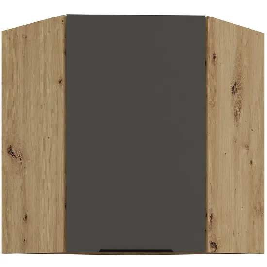 Obrazek Szafka Kuchenna Aria-Gr/Ar Anti Fingerprint 60x60 Gn-72 1f (45°)