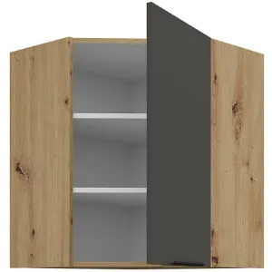 Obrazek Szafka Kuchenna Aria-Gr/Ar Anti Fingerprint 60x60 Gn-72 1f (45°)