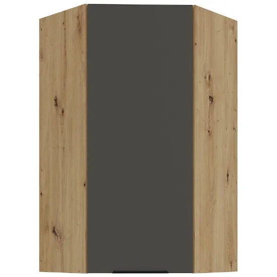 Obrazek Szafka Kuchenna Aria-Gr/Ar Anti Fingerprint 60x60 Gn-108 1f (45°)