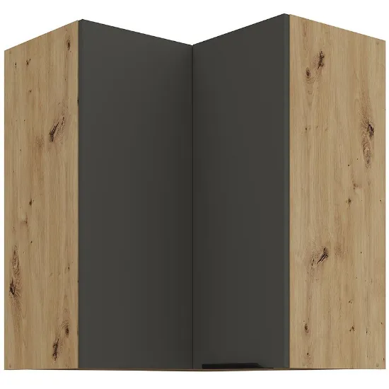 Obrazek Szafka Kuchenna Aria-Gr/Ar Anti Fingerprint 60x60 Gn-72 2f (90°)