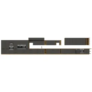 Obrazek Szafka Kuchenna Aria-Gr/Ar Anti Fingerprint 60x60 Gn-72 2f (90°)