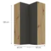 Obrazek Szafka Kuchenna Aria-Gr/Ar Anti Fingerprint 60x60 Gn-108 2f (90°)