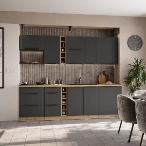 Obrazek Szafka Kuchenna Aria-Gr/Ar Anti Fingerprint 50gu-36 1f