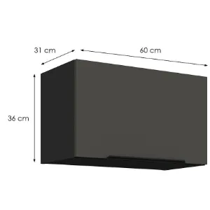 Obrazek Szafka Kuchenna Aria-Gr/Bl Anti Fingerprint 60gu-36 1f