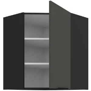 Obrazek Szafka Kuchenna Aria-Gr/Bl Anti Fingerprint 60x60 Gn-72 1f (45°)