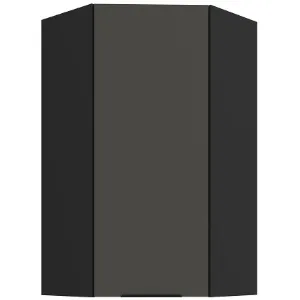 Obrazek Szafka Kuchenna Aria-Gr/Bl Anti Fingerprint 60x60 Gn-108 1f (45°)