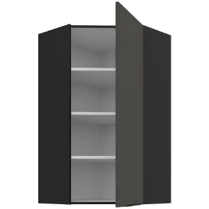 Obrazek Szafka Kuchenna Aria-Gr/Bl Anti Fingerprint 60x60 Gn-108 1f (45°)