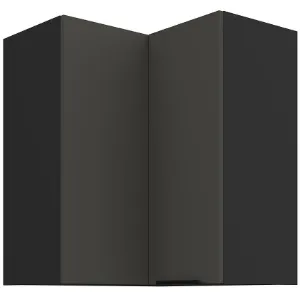 Obrazek Szafka Kuchenna Aria-Gr/Bl Anti Fingerprint 60x60 Gn-72 2f (90°)