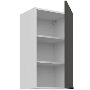 Obrazek Szafka Kuchenna Aria-Gr/Wh Anti Fingerprint 40g-72 1f