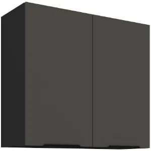 Obrazek Szafka Kuchenna Aria-Gr/Bl Anti Fingerprint 80g-72 2f