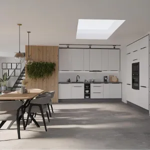 Obrazek Szafka Kuchenna Aria-Wh/Ant Anti Fingerprint 60gu-36 1f