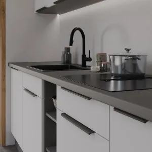 Obrazek Szafka Kuchenna Aria-Wh/Ant Anti Fingerprint 60gu-36 1f