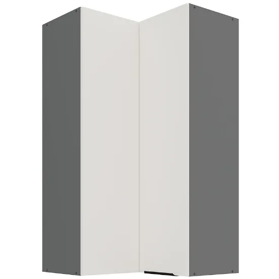 Obrazek Szafka Kuchenna Aria-Wh/Ant Anti Fingerprint 60x60 Gn-108 2f (90°)