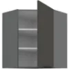 Obrazek Szafka Kuchenna Aria-Gr/Ant Anti Fingerprint 60x60 Gn-72 1f (45°)