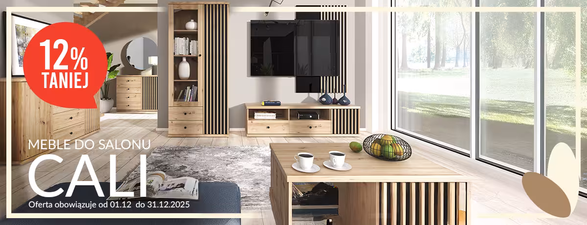 Kolekcja mebli do pokoju dziennego Cali