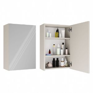 Obrazek Szafka łazienkowa z lustrem Mir 1 kaszmir