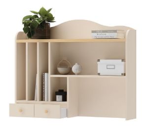 Obrazek Nadstawka do biurka Story SO-04 beż piaskowy/dąb vincenza bielona