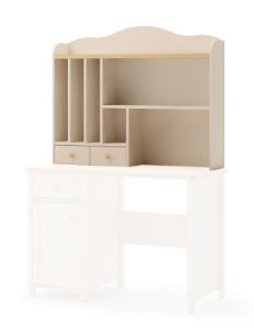 Obrazek Nadstawka do biurka Story SO-04 beż piaskowy/dąb vincenza bielona