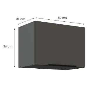 Obrazek Szafka Kuchenna Aria-Gr/Ant Anti Fingerprint 50gu-36 1f