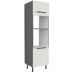 Obrazek Szafka Kuchenna Aria-Wh/Ant Anti Fingerprint 60dpm-215 2f