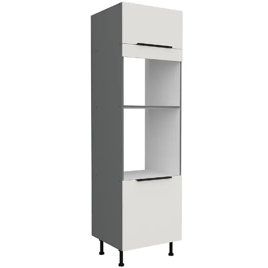 Obrazek Szafka Kuchenna Aria-Wh/Ant Anti Fingerprint 60dpm-215 2f