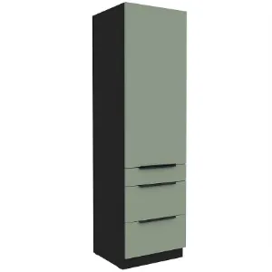 Obrazek Szafka Kuchenna Aria-Sa/Bl Anti Fingerprint 60dks-210 1f 3s