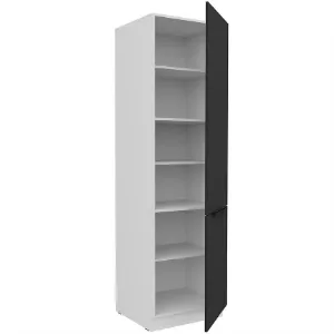 Obrazek Szafka Kuchenna Aria-Bl/Wh Anti Fingerprint 60dk-210 2f