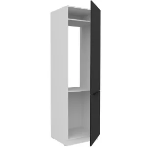 Obrazek Szafka Kuchenna Aria-Bl/Wh Anti Fingerprint 60lo-210 2f