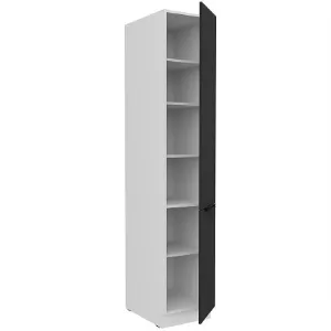 Obrazek Szafka Kuchenna Aria-Bl/Wh Anti Fingerprint 40dk-210 2f