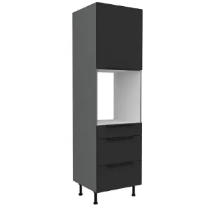 Obrazek Szafka Kuchenna Aria-Bl/Ant Anti Fingerprint 60dps-215 1f 3s