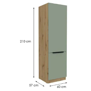 Obrazek Szafka Kuchenna Aria-Sa/Ar Anti Fingerprint 60lo-210 2f