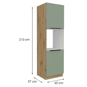 Obrazek Szafka Kuchenna Aria-Sa/Ar Anti Fingerprint 60dp-210 2f