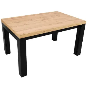 Obrazek Stół St-63 140x90+4x50 Wotan/Czarny