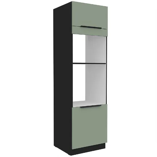 Obrazek Szafka Kuchenna Aria-Sa/Bl Anti Fingerprint 60dpm-210 2f