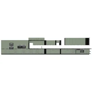 Obrazek Szafka Kuchenna Aria-Sa/Bl Anti Fingerprint 60dpm-210 2f