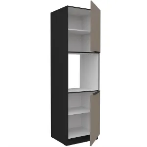 Obrazek Szafka Kuchenna Aria-Ta/Bl Anti Fingerprint 60dp-210 2f