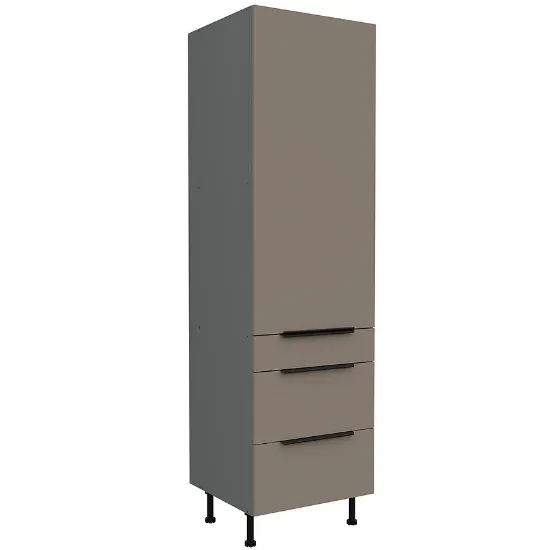 Obrazek Szafka Kuchenna Aria-Ta/Ant Anti Fingerprint 60dks-215 1f 3s