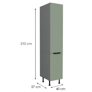 Obrazek Szafka Kuchenna Aria-Sa/Ant Anti Fingerprint 40dk-215 2f